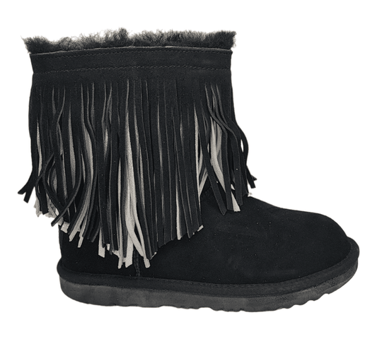 UGG Big Kids Classic Short II Fringe Boot Kinder
