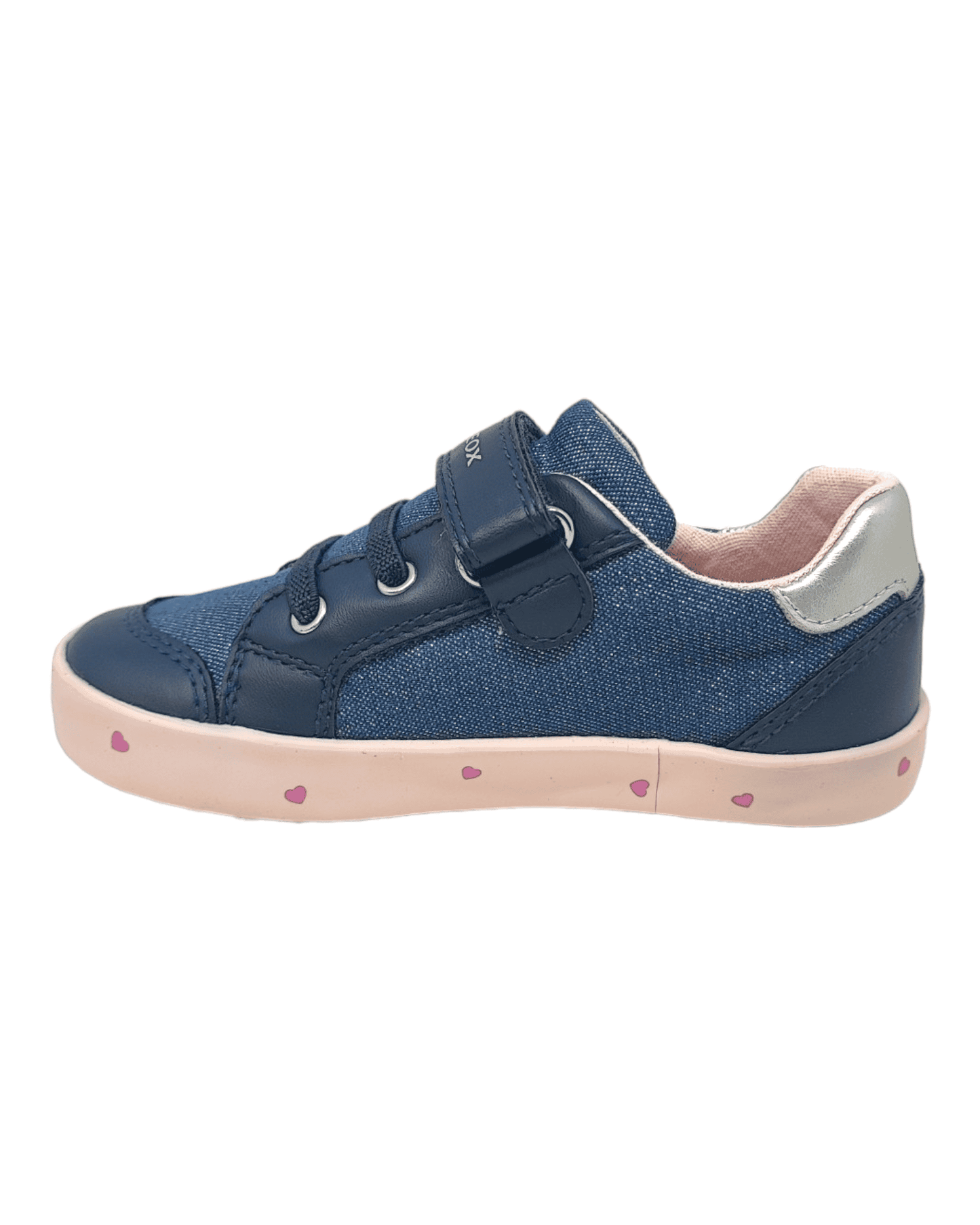GEOX B KILWI GIRL D Kinder Sneaker mit Klettverschluss