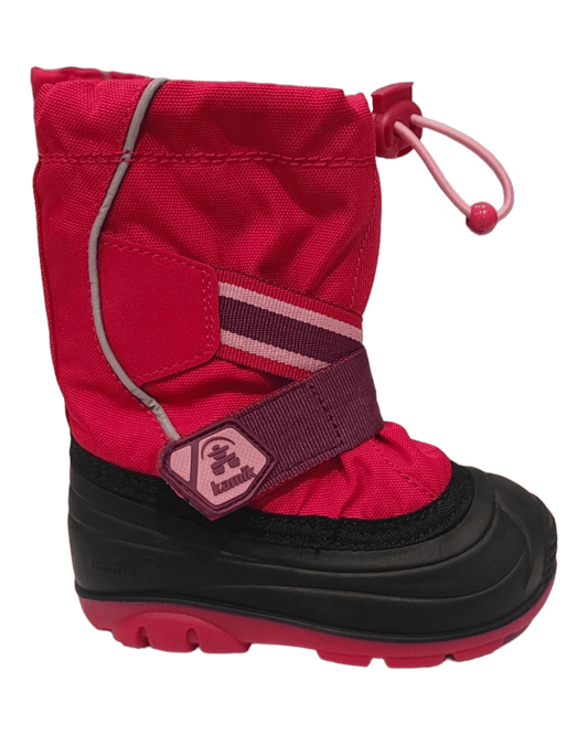 KAMIK Kinder Winterstiefel Schneestiefel mit Klettverschluss