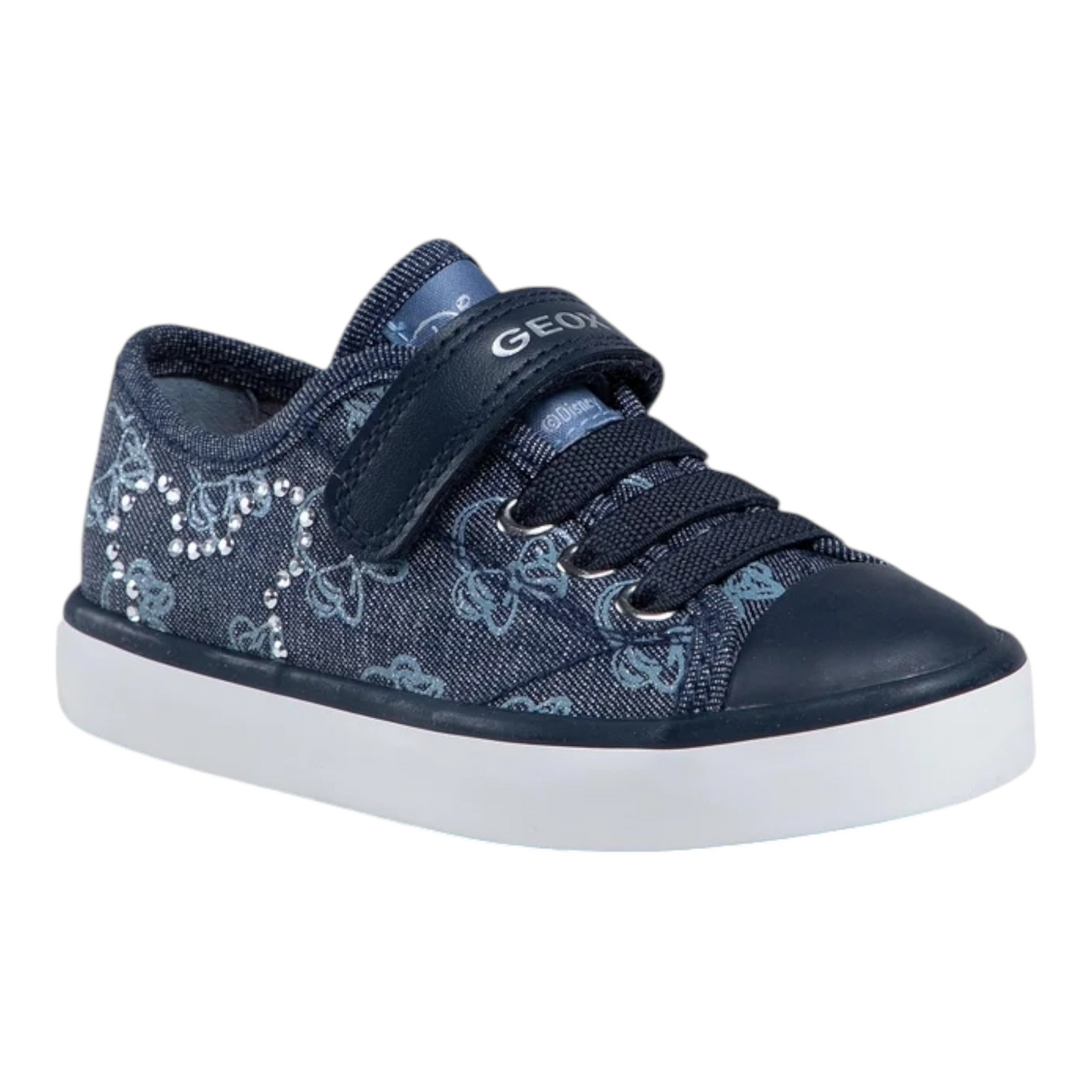 GEOX JR CIAK GIRL J Kinder Sneaker mit Klettverschluss