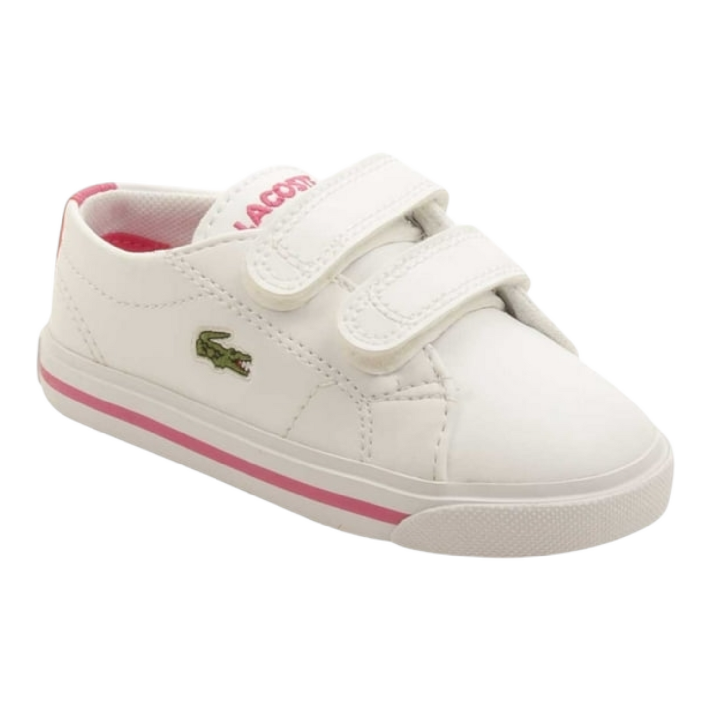 LACOSTE Kinder Sneaker mit Klettverschluss
