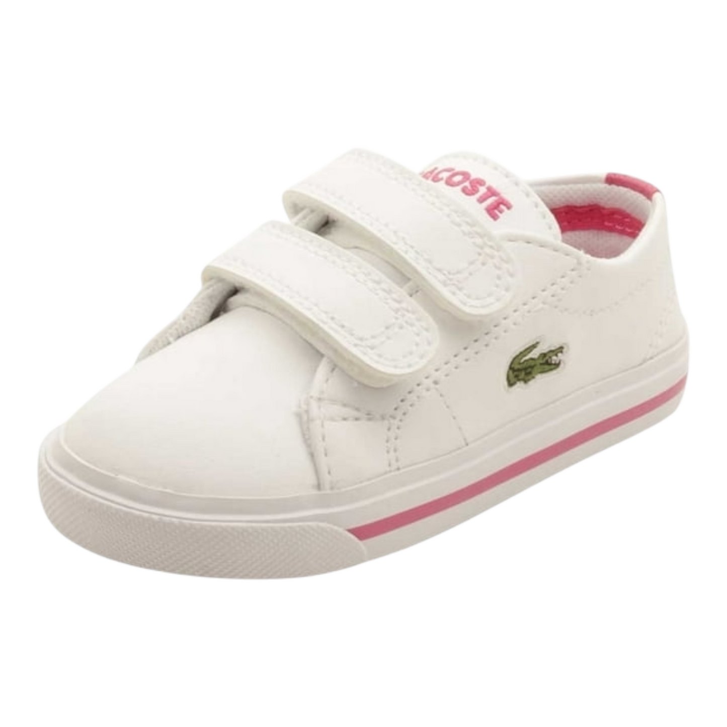 LACOSTE Kinder Sneaker mit Klettverschluss