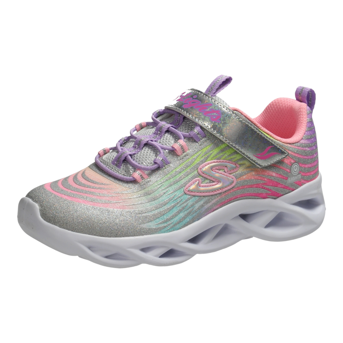 SKECHERS Mystical Bliss Sneaker mit Klettverschluss und Flashlights