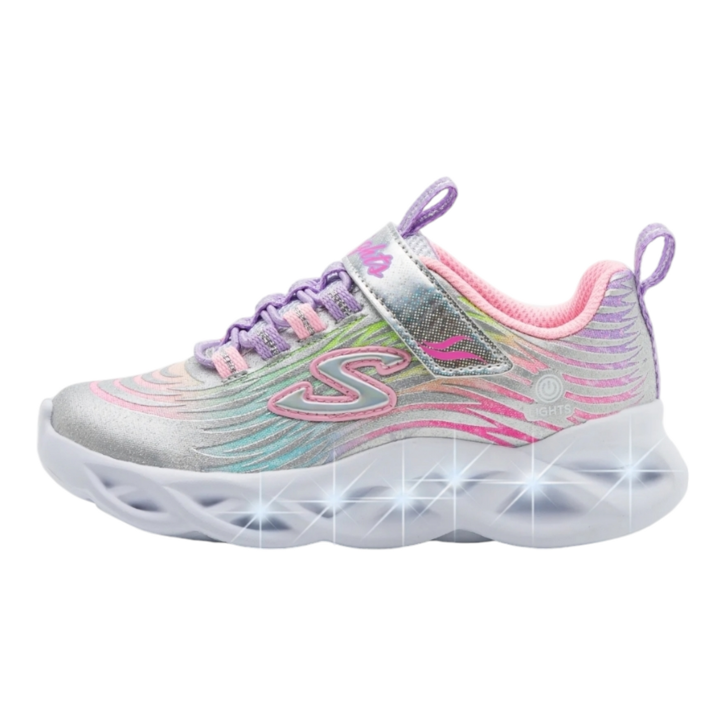SKECHERS Mystical Bliss Sneaker mit Klettverschluss und Flashlights