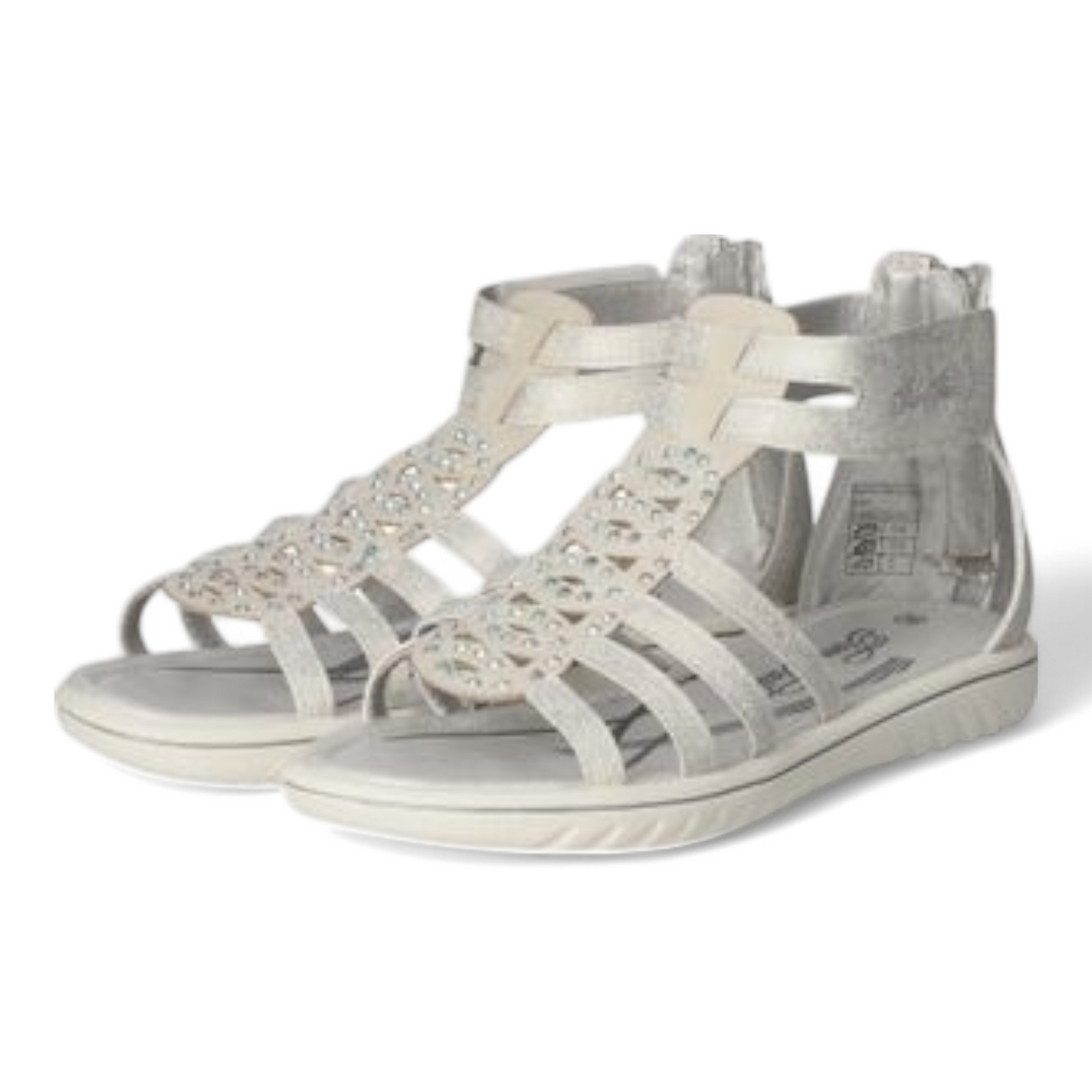 Tom Tailor Sandale Mädchen mit Klettverschluss Silber