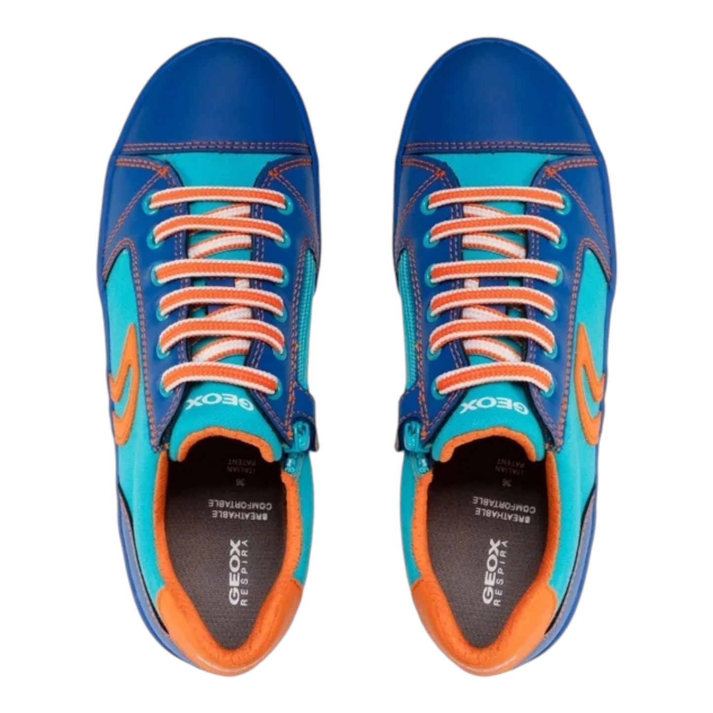 GEOX Kinder Sneaker mit seitl. Reißverschluss