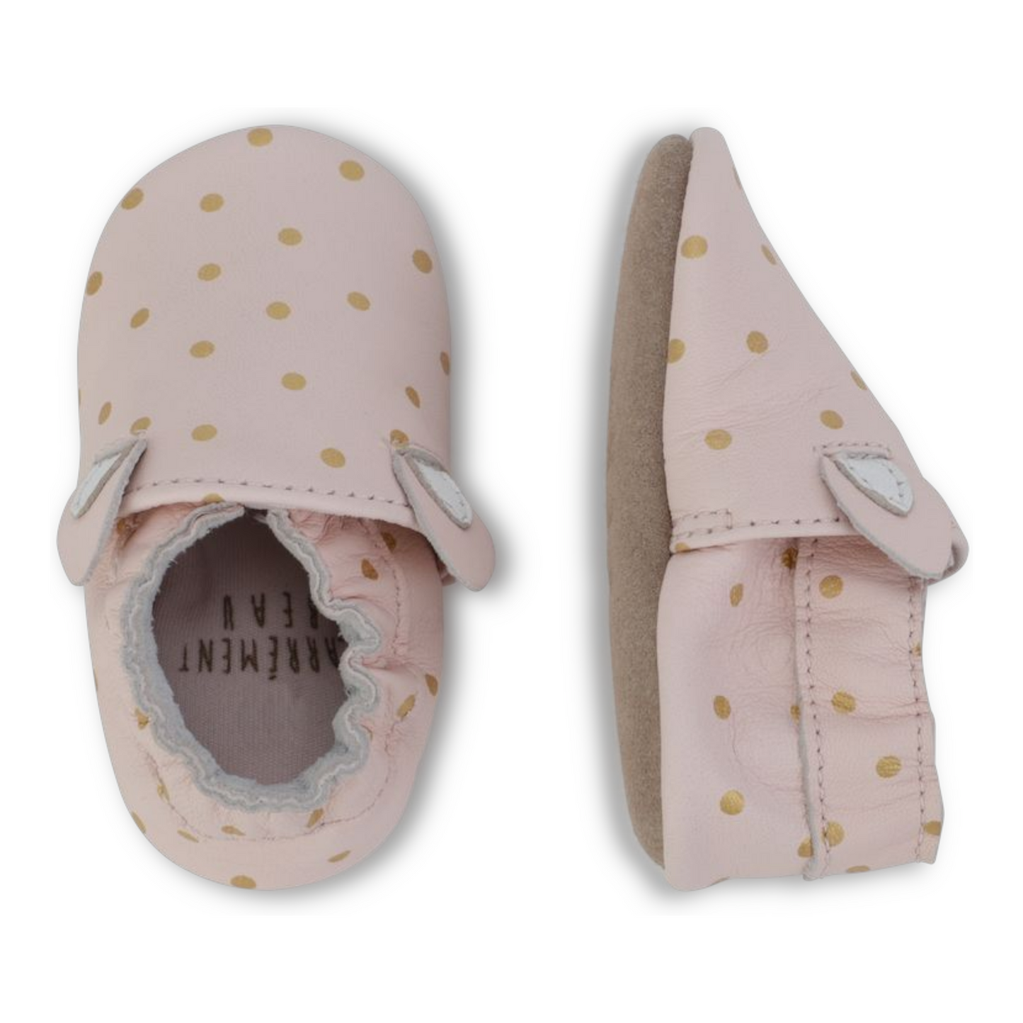 CARRÉMENT BEAU Lederschläppchen