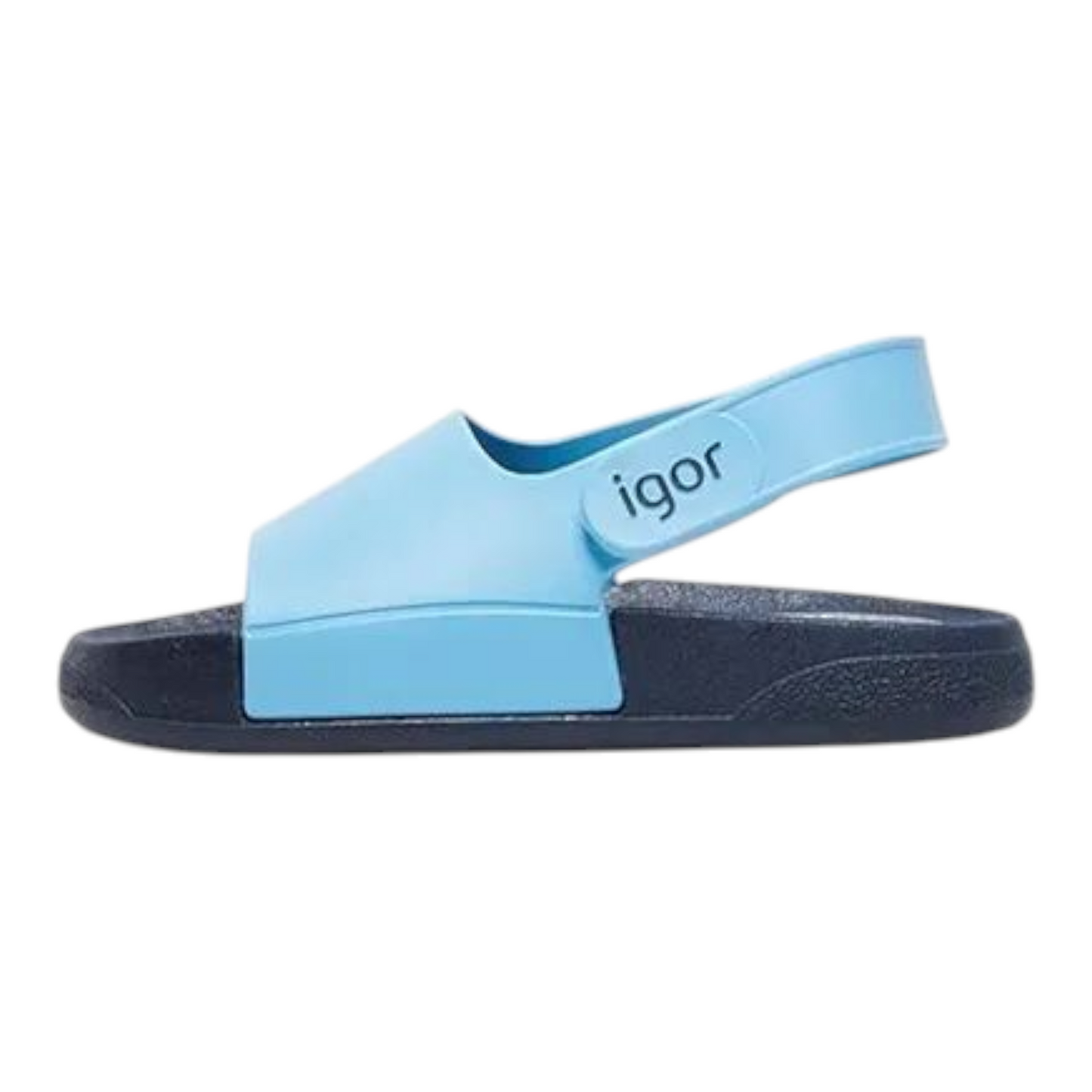 Igor Badeschuh Unisex Blau mit Klettverschluss