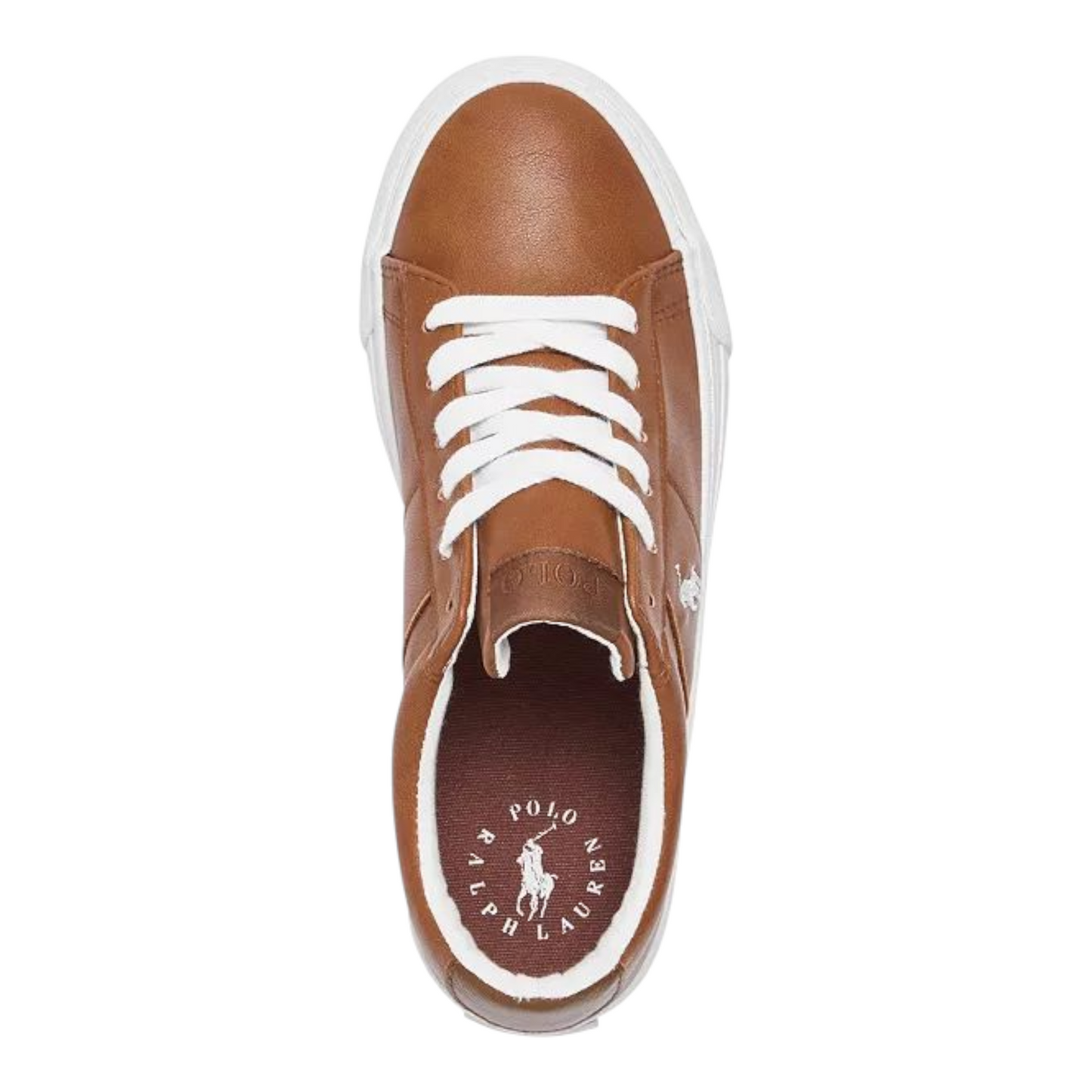 Polo Ralph Lauren Sneaker Jungen Tan/ Paperwhite