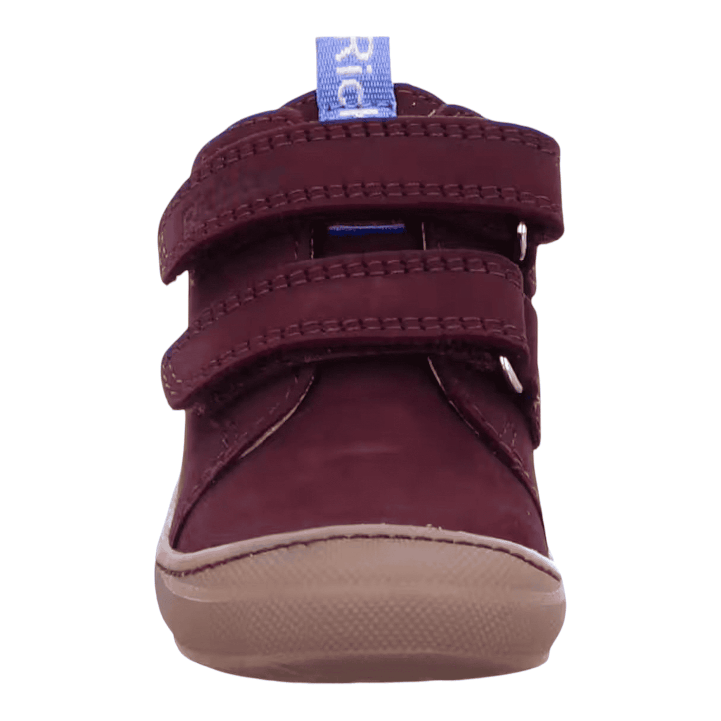 Richter Lauflerner Unisex Bordo mit Klettverschluss in Leder