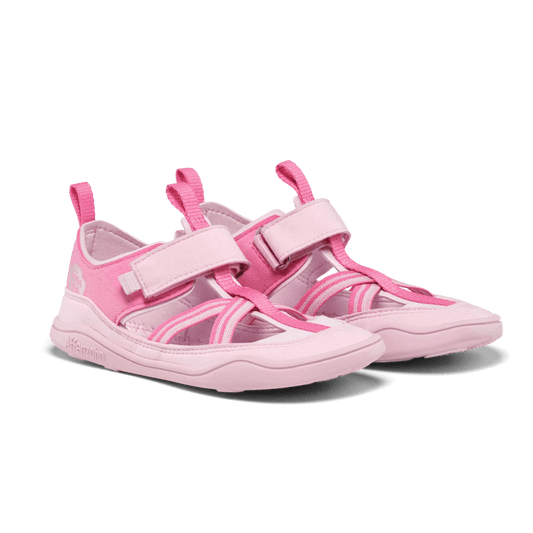 Affenzahn Barfußschuh Sandale Mädchen mit Zehenschutz Rosa Größen 22-30