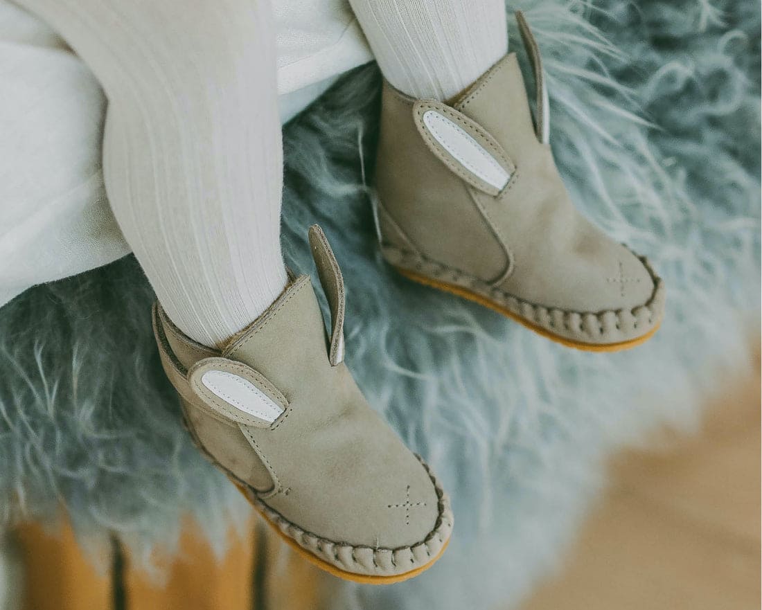 Donsje Kapi Classic Booties | Bunny | Taupe Nubuck