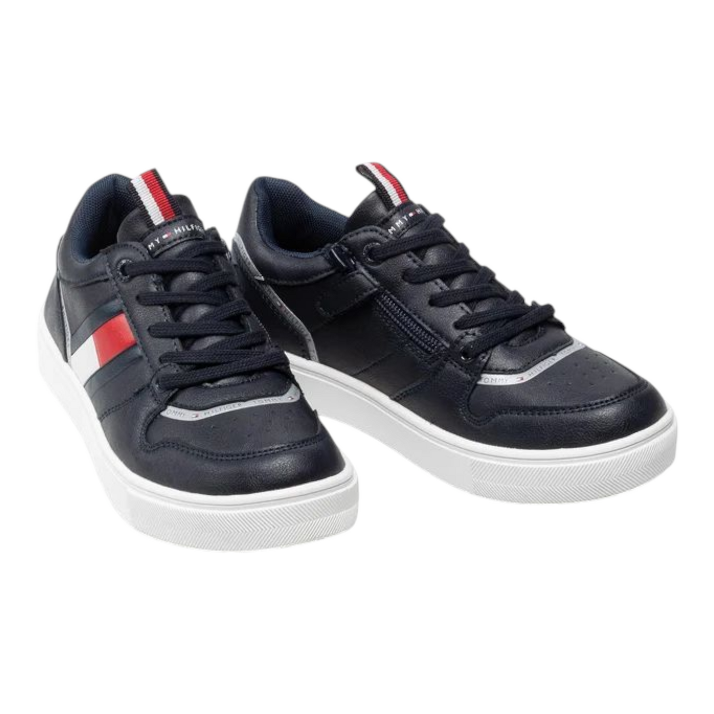 Tommy Hilfiger Sneaker Unsisex mit Reißverschluss Blue Lace Up