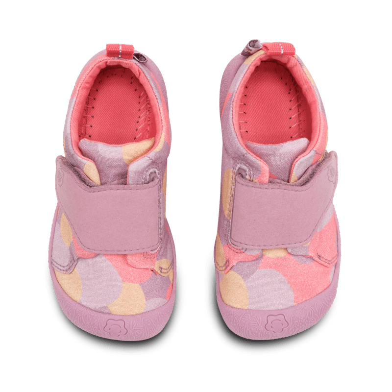 Affenzahn Barfußschuh Prewalker Mädchen mit Klettverschluss Rosa Größe 21
