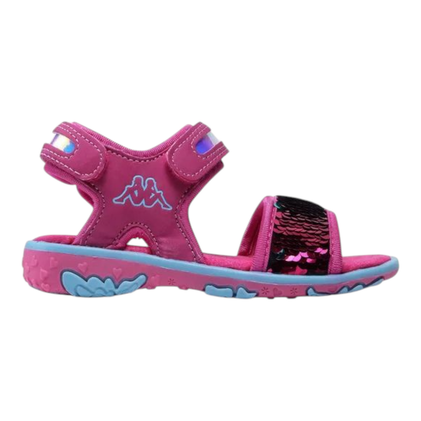 Kappa Sandale Mädchen mit Klettverschluss Pink Größe 34