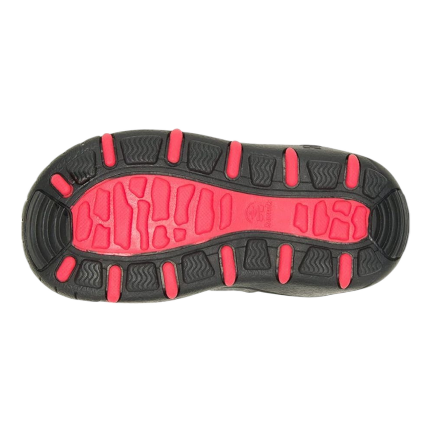 Kamik Trekkingsneaker Rapids Unisex mit Klettverschluss Charcoal/Red Größen 28-39