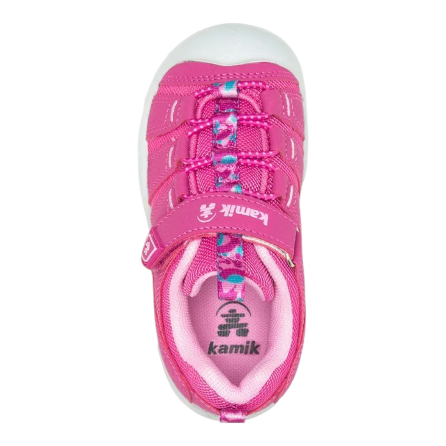 Kamik Sneaker Low Rapids Mädchen mit Klettverschluss Magenta