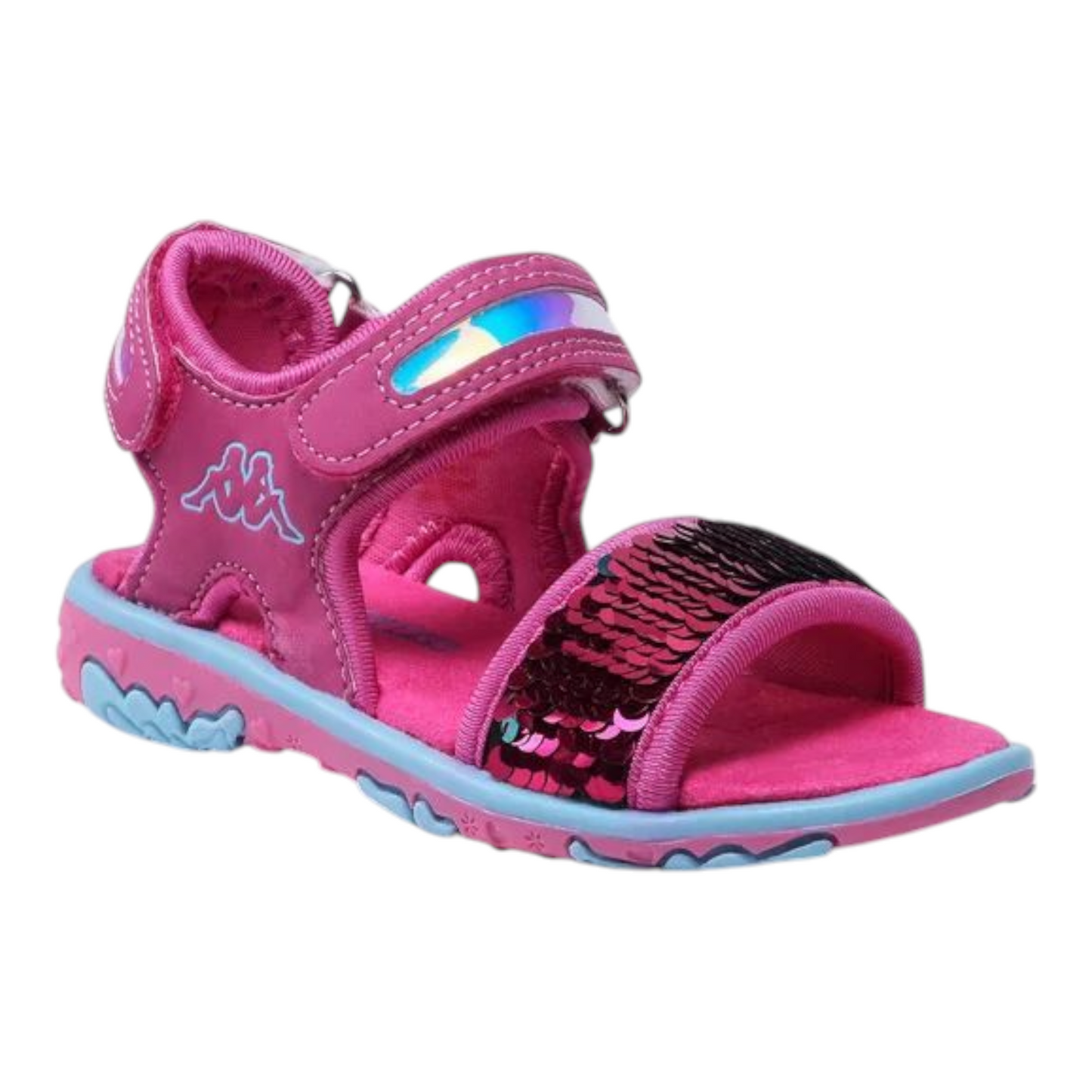 Kappa Sandale Mädchen mit Klettverschluss Pink Größe 34