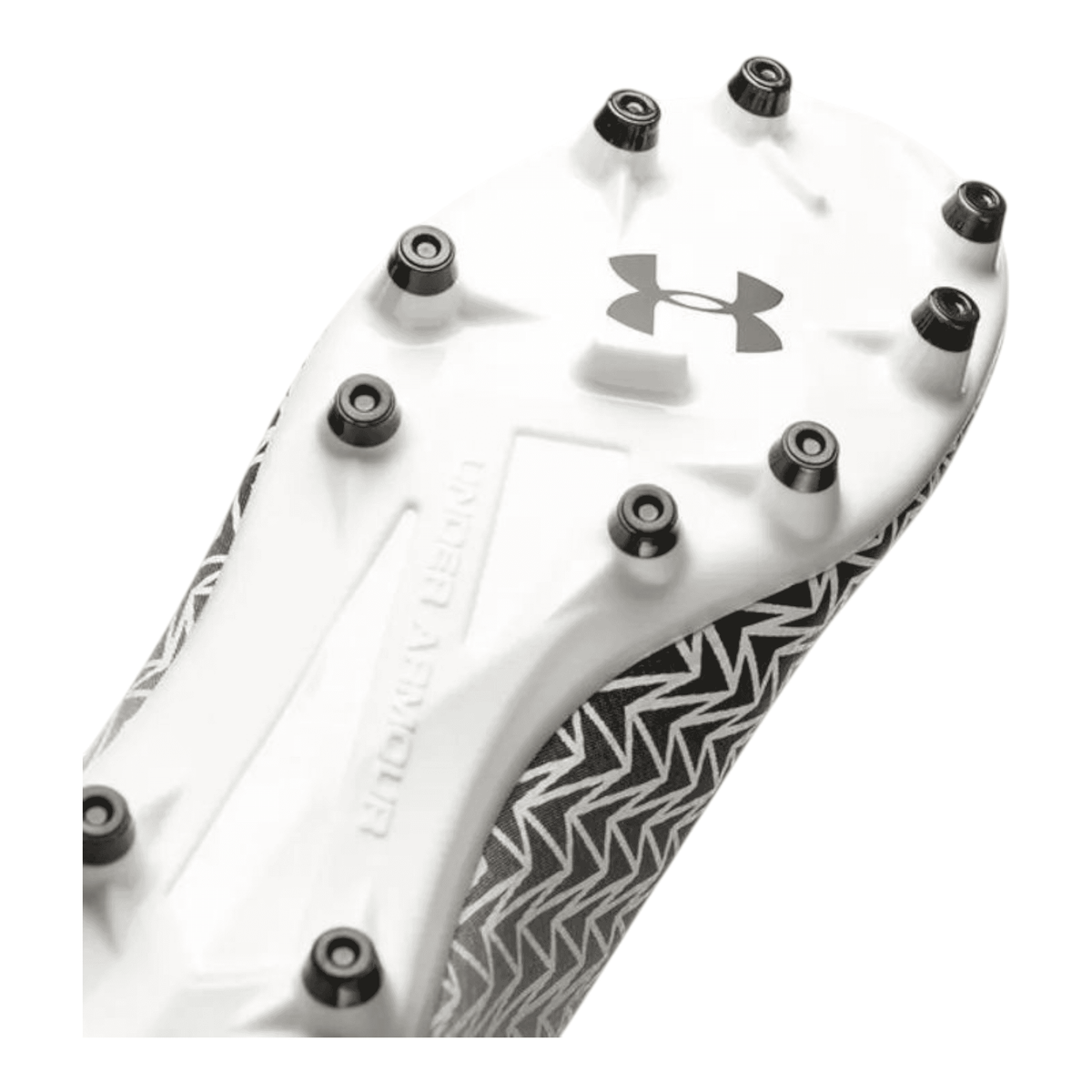 Under Armour Fußball Sneaker White/Black UA CF FORCE 3.0 FG JR