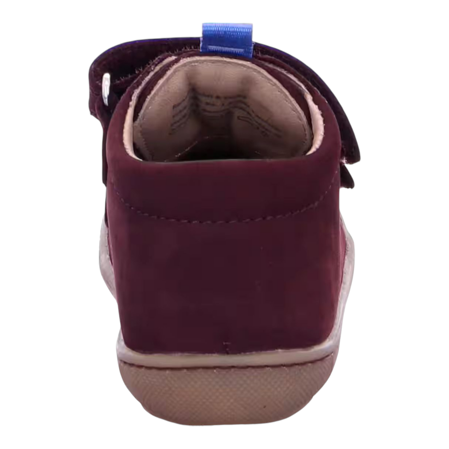 Richter Lauflerner Unisex Bordo mit Klettverschluss in Leder