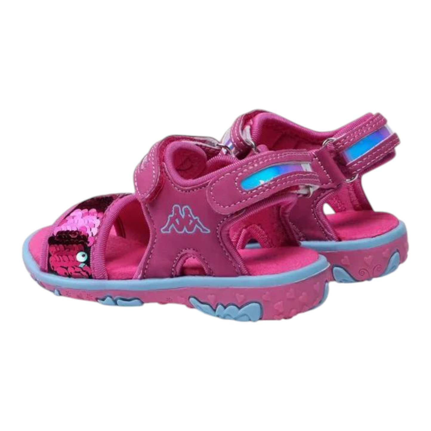 Kappa Sandale Mädchen mit Klettverschluss Pink Größe 34