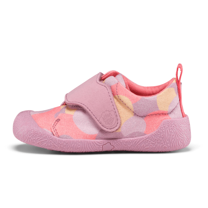 Affenzahn Barfußschuh Prewalker Mädchen mit Klettverschluss Rosa Größe 21