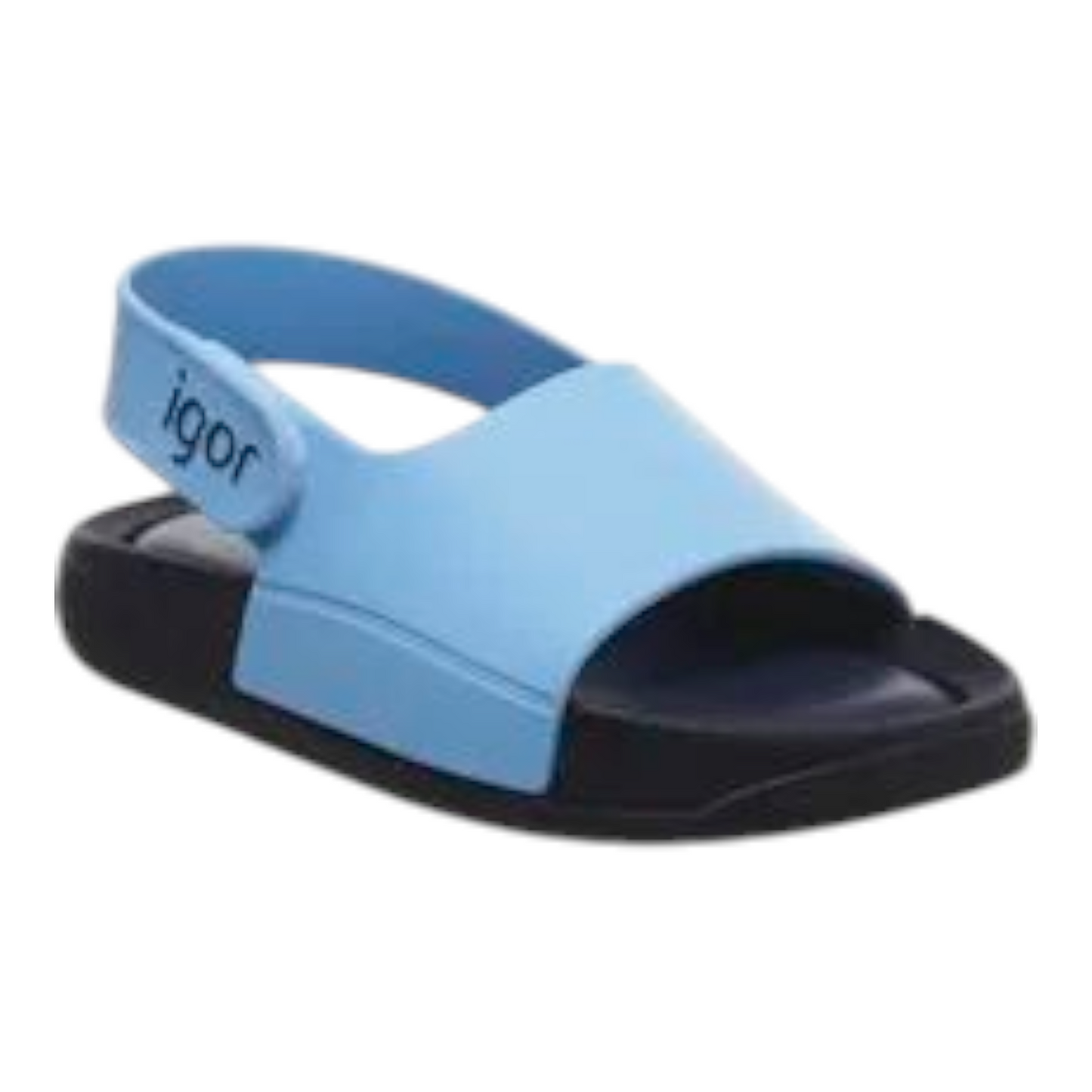 Igor Badeschuh Unisex Blau mit Klettverschluss