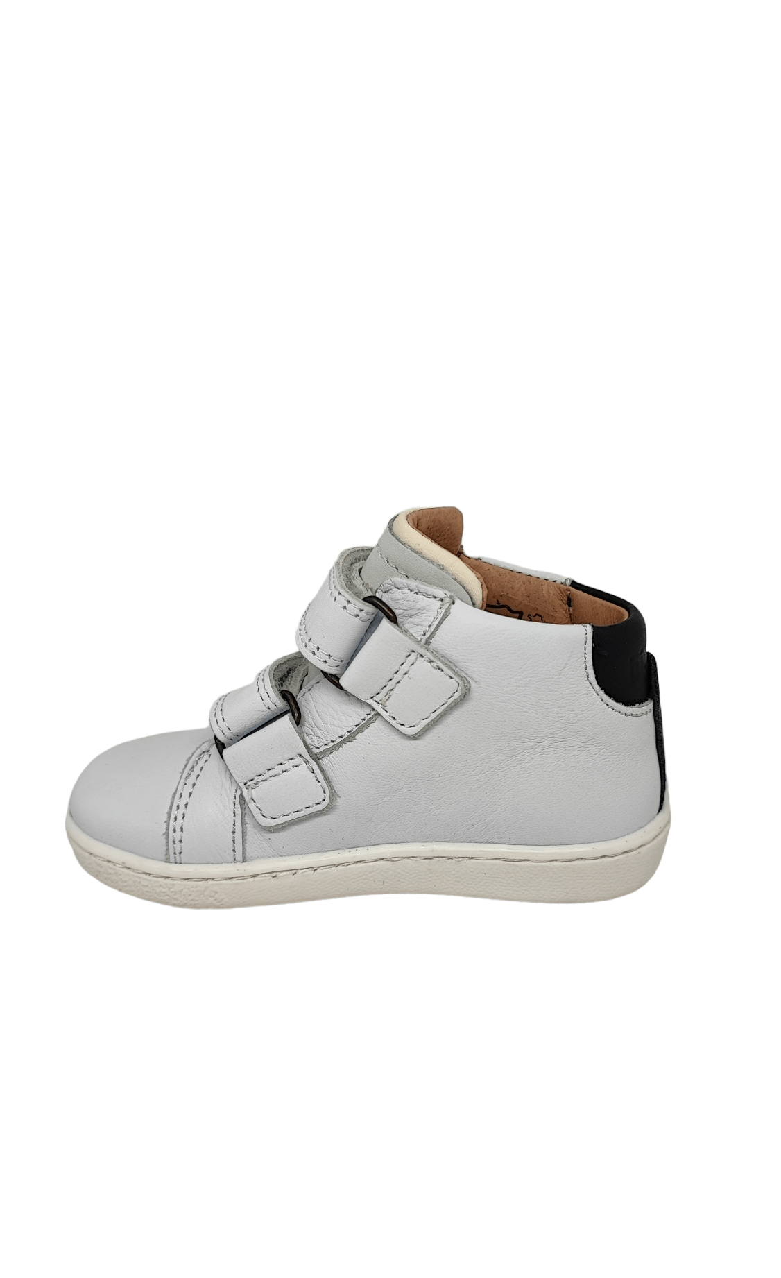 BISGAARD Kinder Sneaker in Leder mit Klettverschluss
