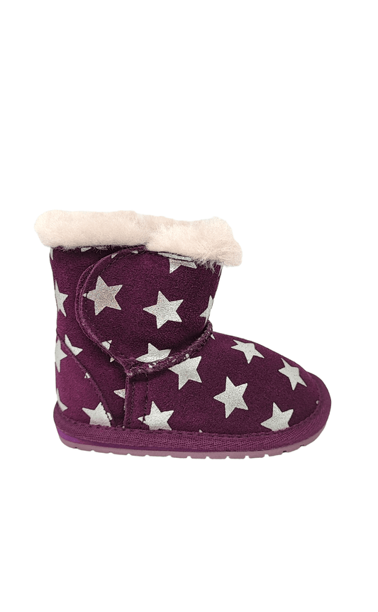 EMU AUSTRALIA Kinder High Booties Winterschuhe Toddle Starry Night