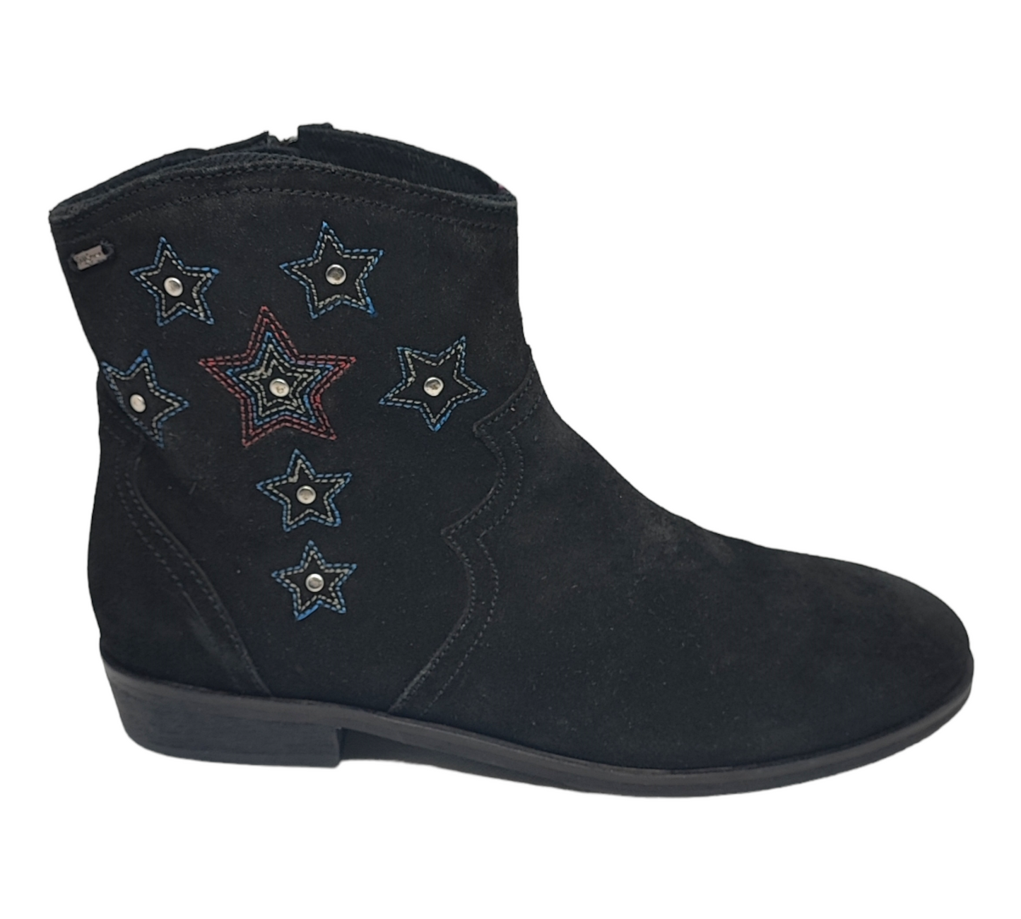 PEPE JEANS Booties in Leder mit Reißverschluss