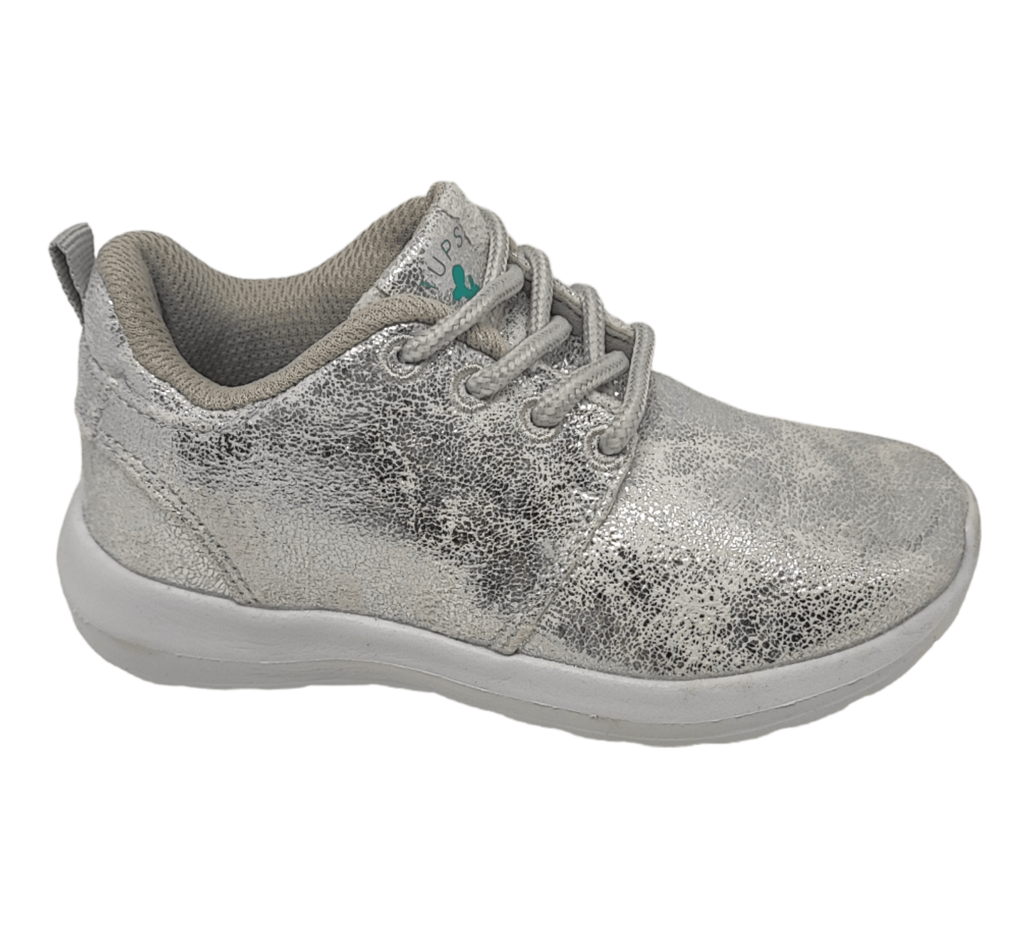 STUPS Kinder Sneaker in metallic Optik