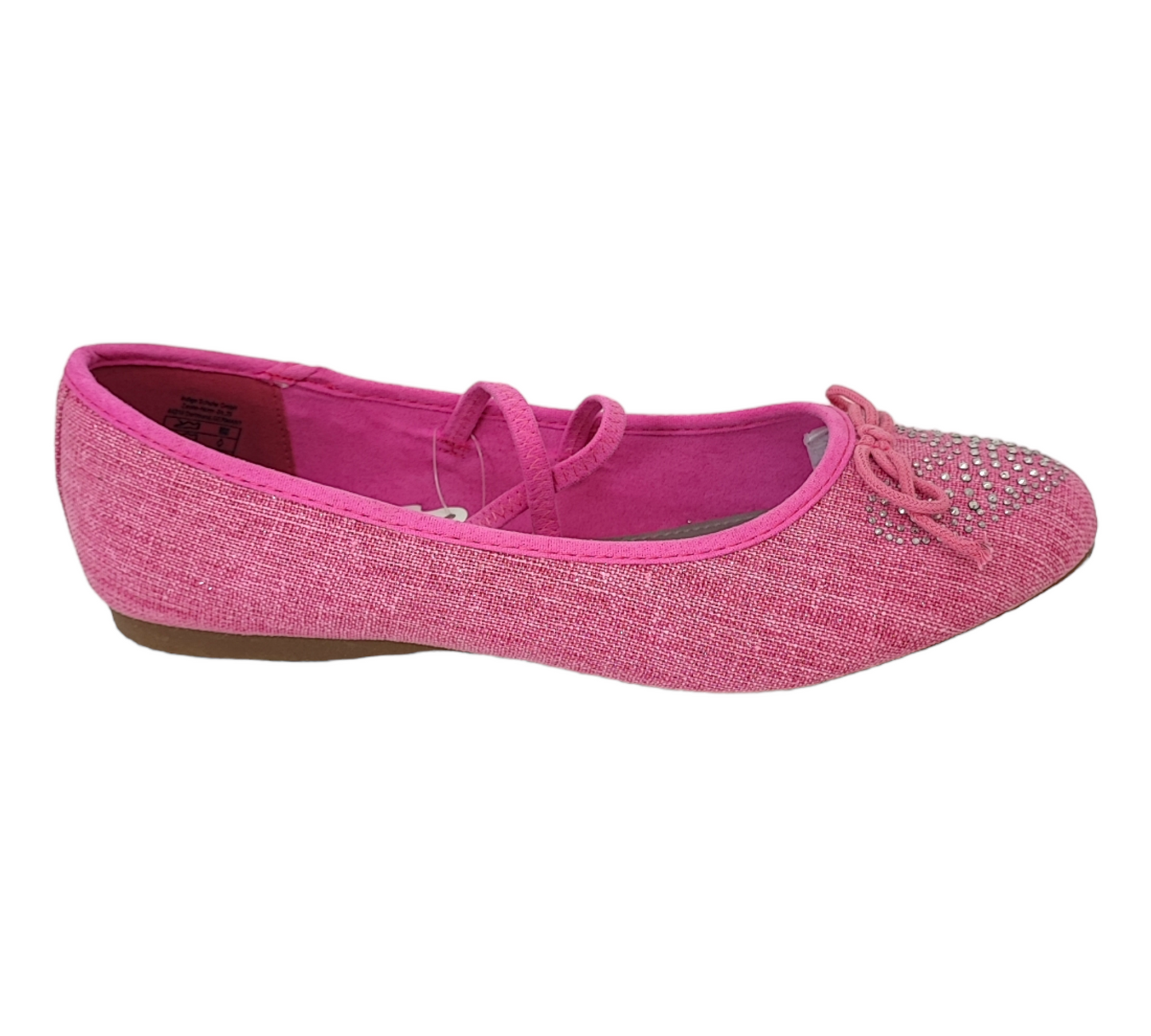 INDIGO WILD Ballerina in Stoff mit Glitzer Applikationen - TiCo Kinderschuhoutlet