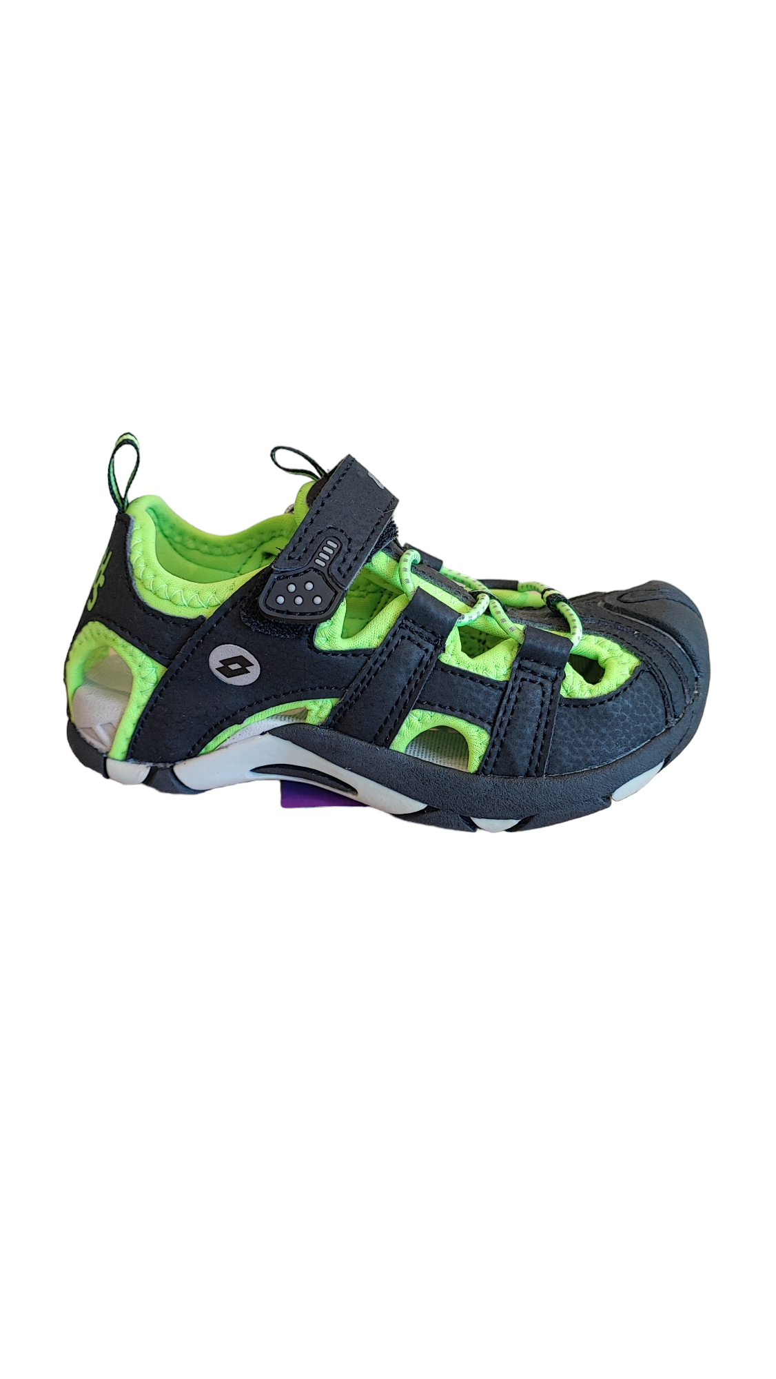 LOTTO Kinder Sandale mit Zehenschutz und Klettverschluss