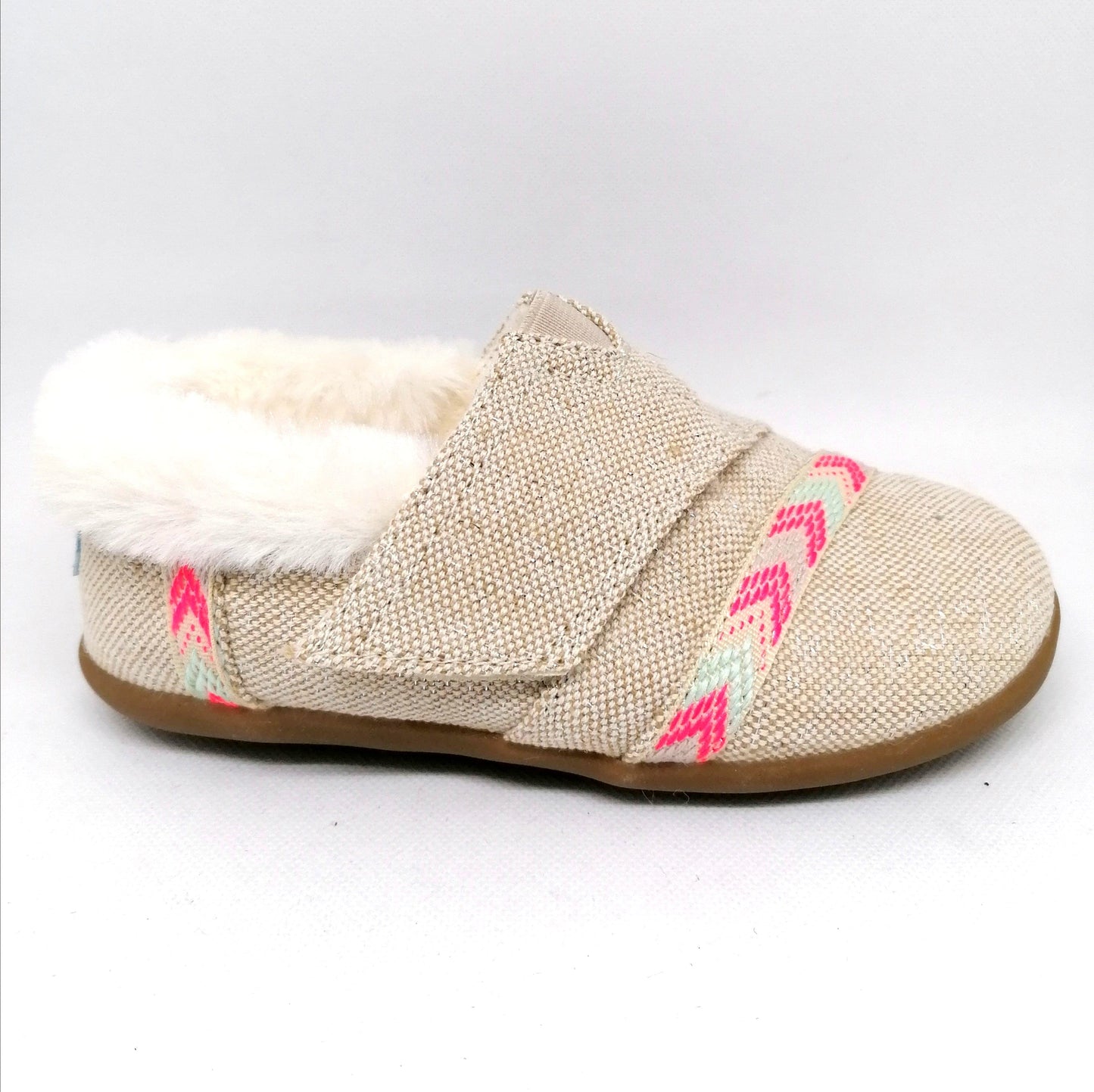 TOMS Kinder Hausschuh mit Klettverschluss