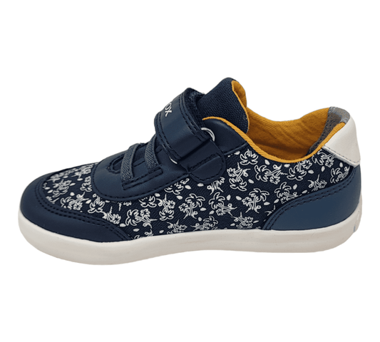 GEOX Kinder Sneaker in Stoff mit Klettverschluss