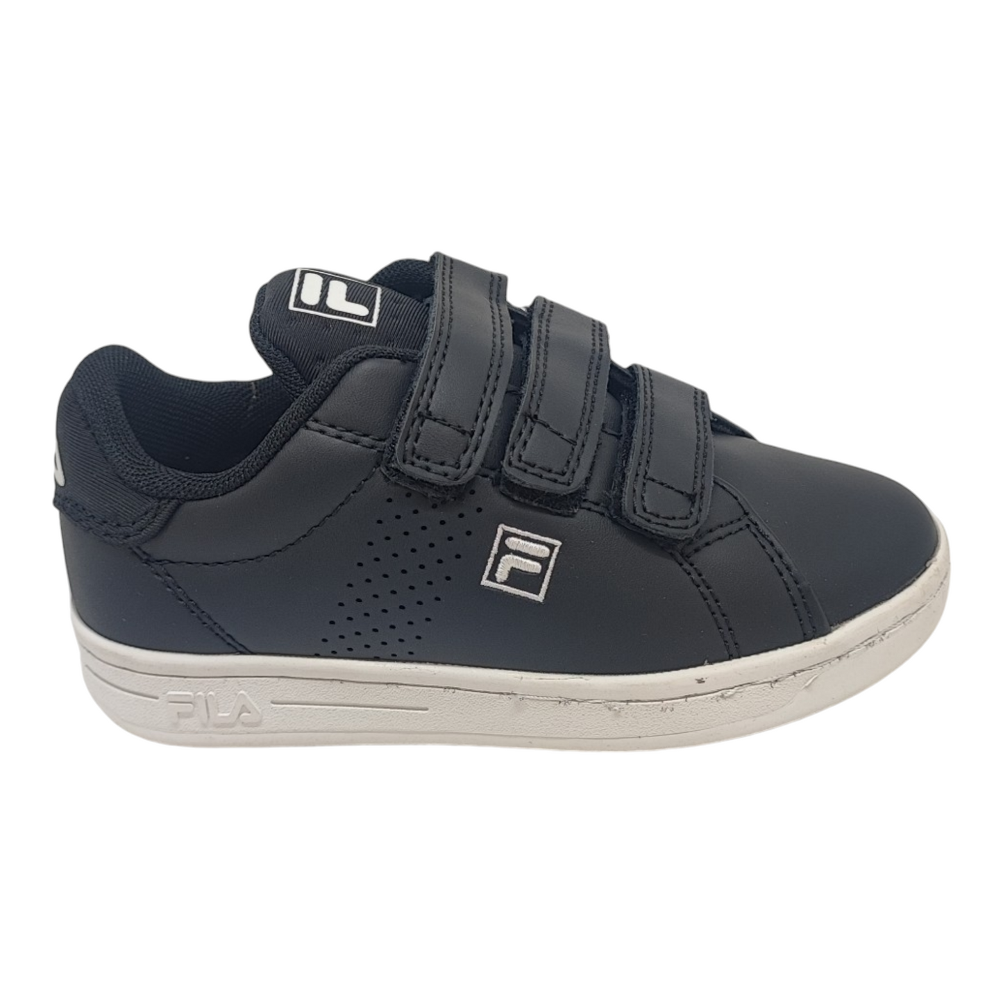 FILA CROSSCOURT Kinder Sneaker mit Klettverschluss