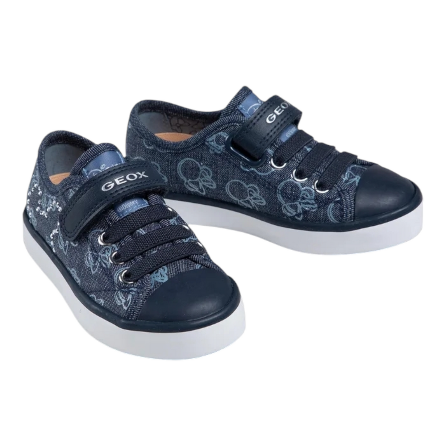 GEOX JR CIAK GIRL J Kinder Sneaker mit Klettverschluss