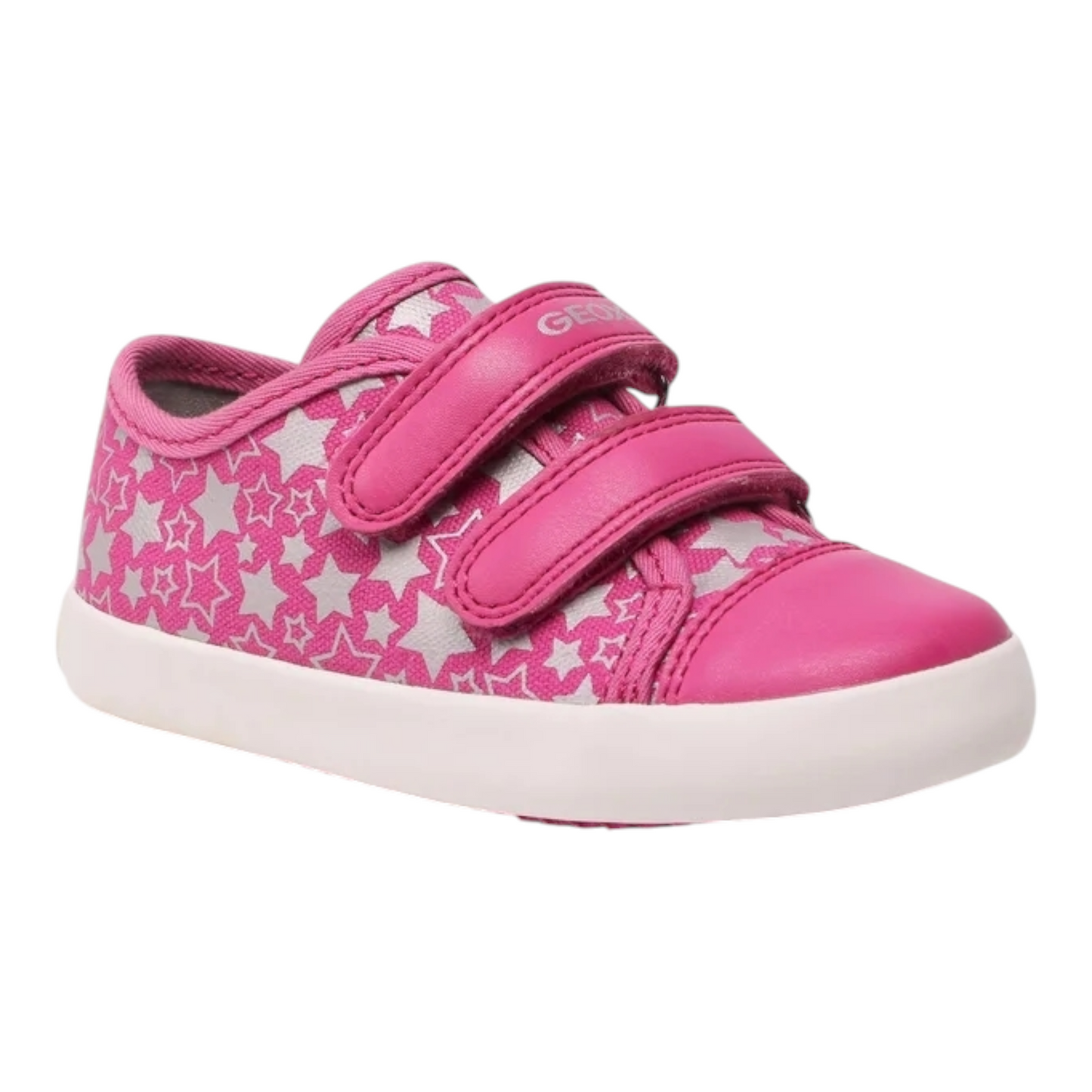 GEOX Kinder Sneaker in Stoff mit Klettverschluss