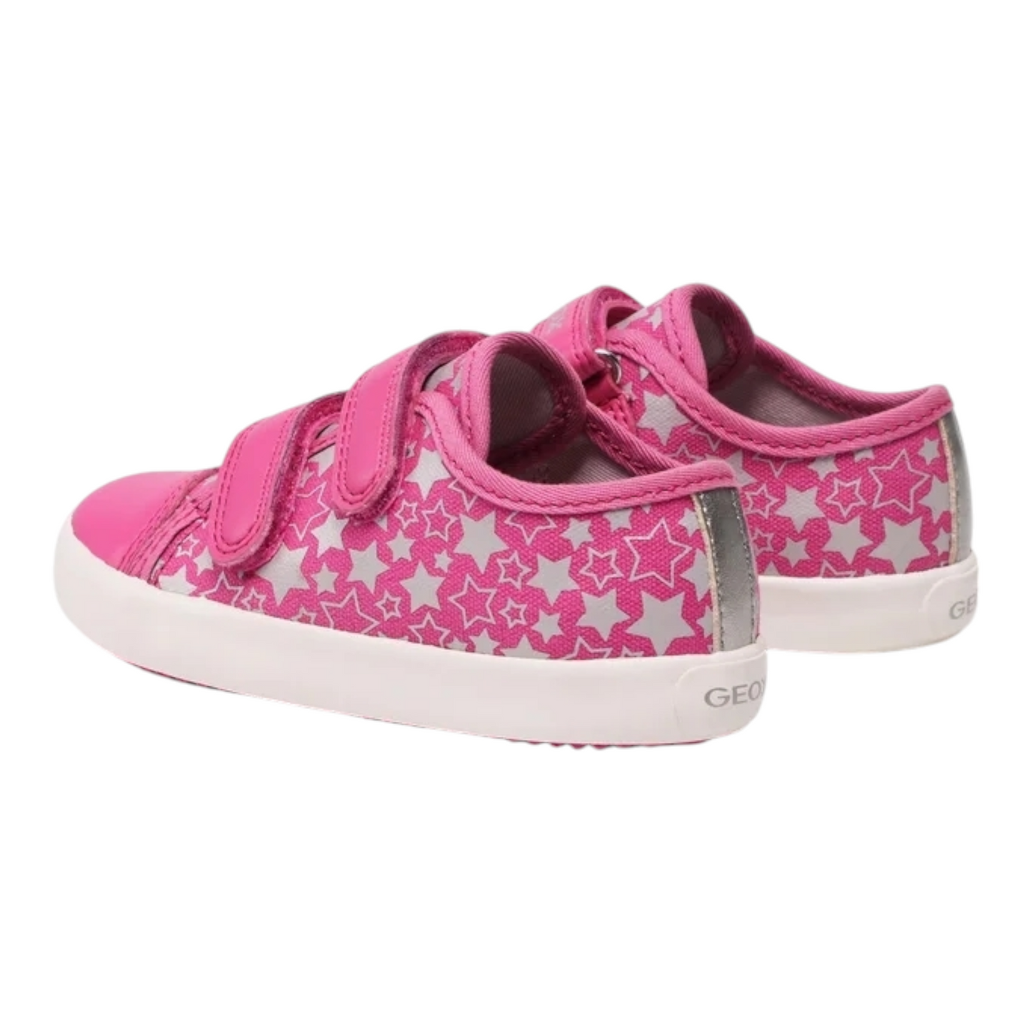 GEOX Kinder Sneaker in Stoff mit Klettverschluss