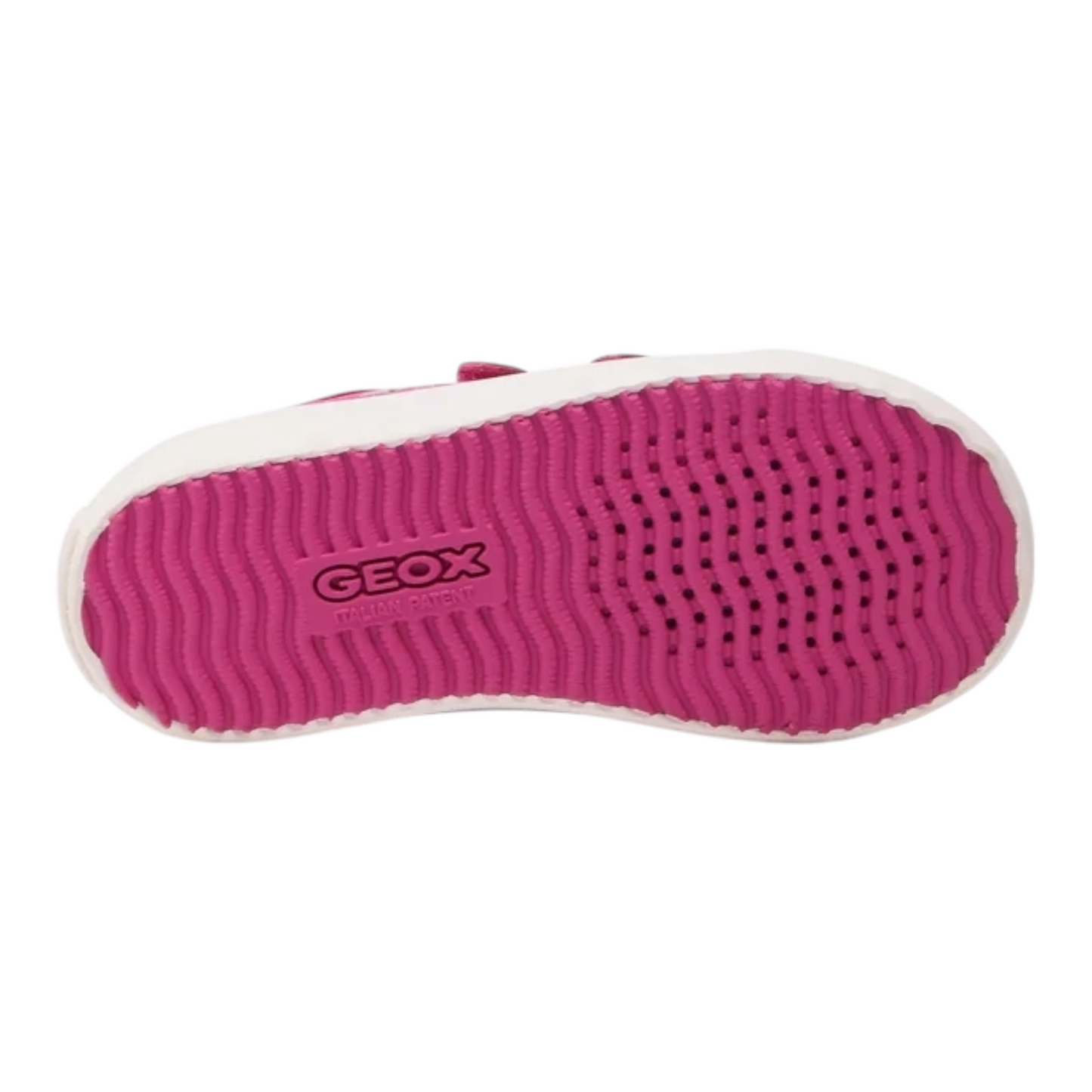 GEOX Kinder Sneaker in Stoff mit Klettverschluss