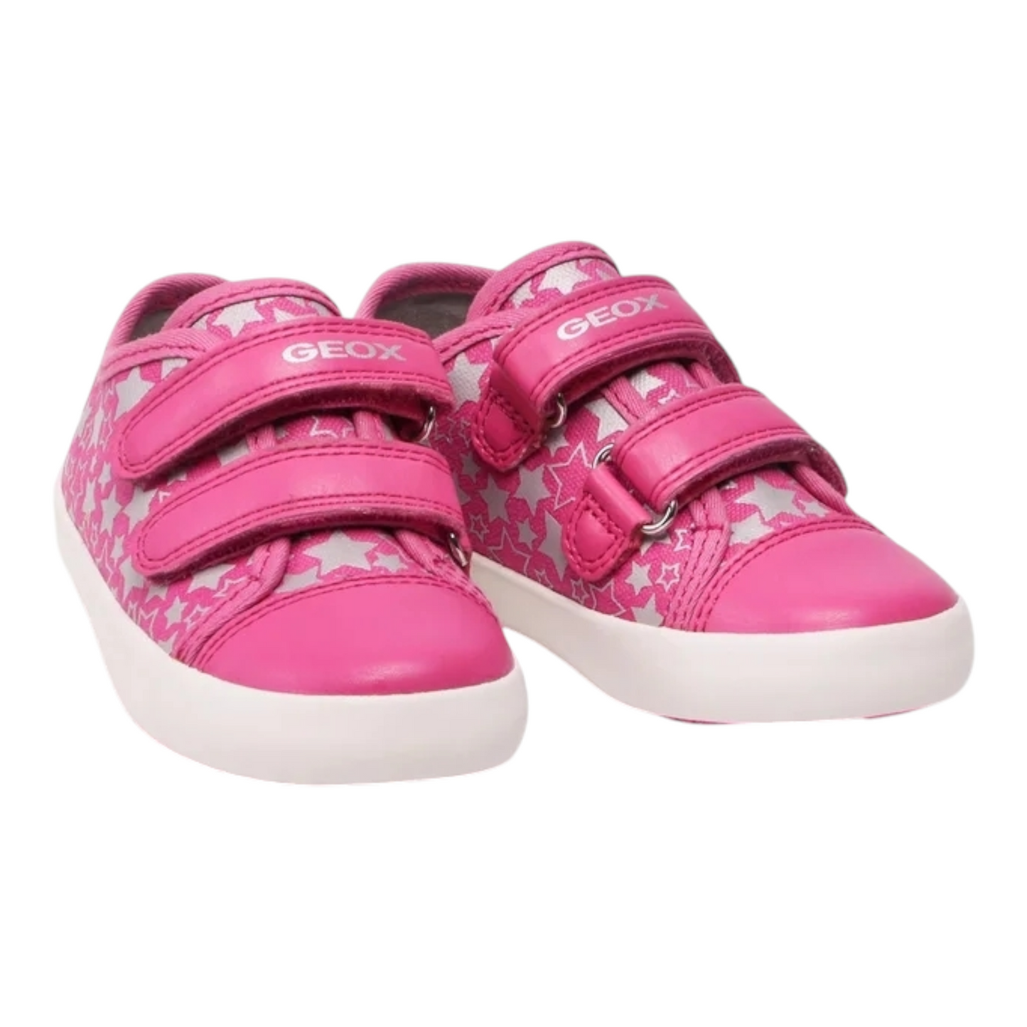 GEOX Kinder Sneaker in Stoff mit Klettverschluss
