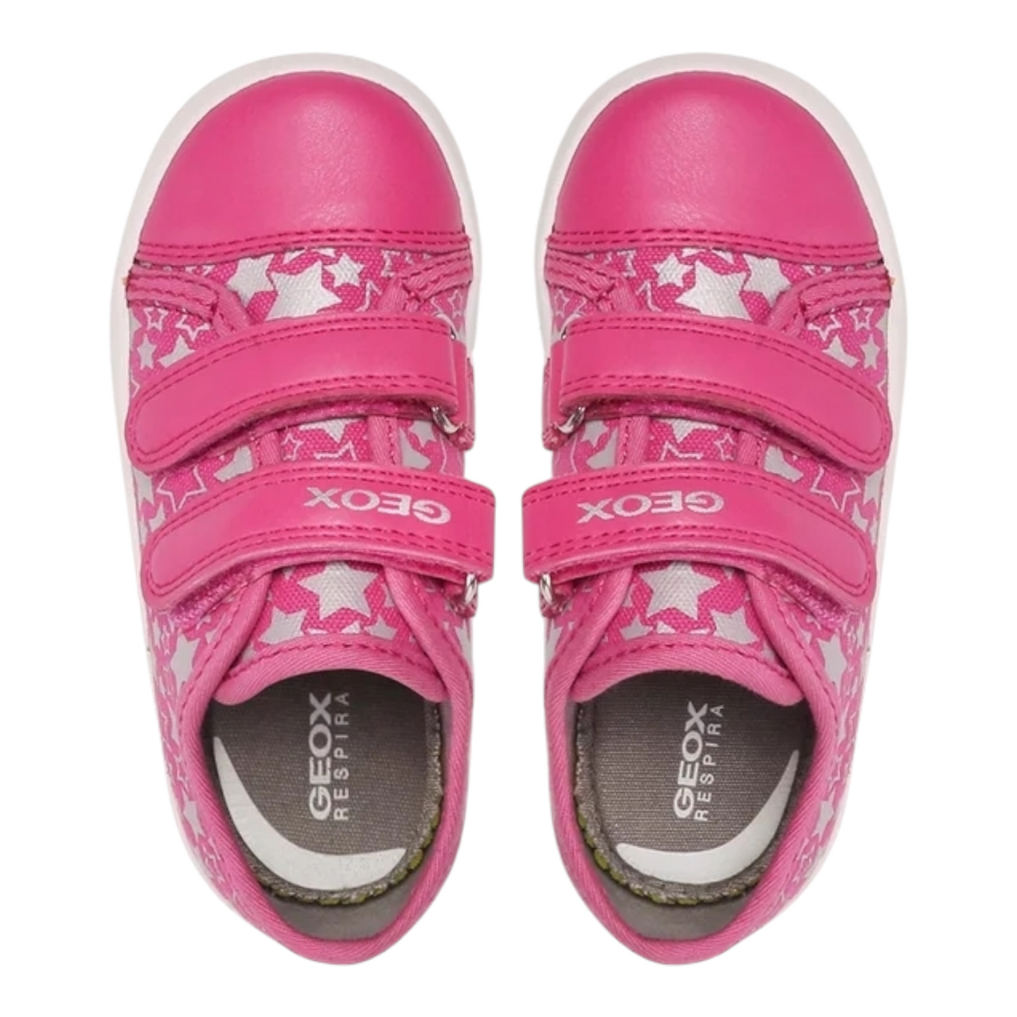 GEOX Kinder Sneaker in Stoff mit Klettverschluss