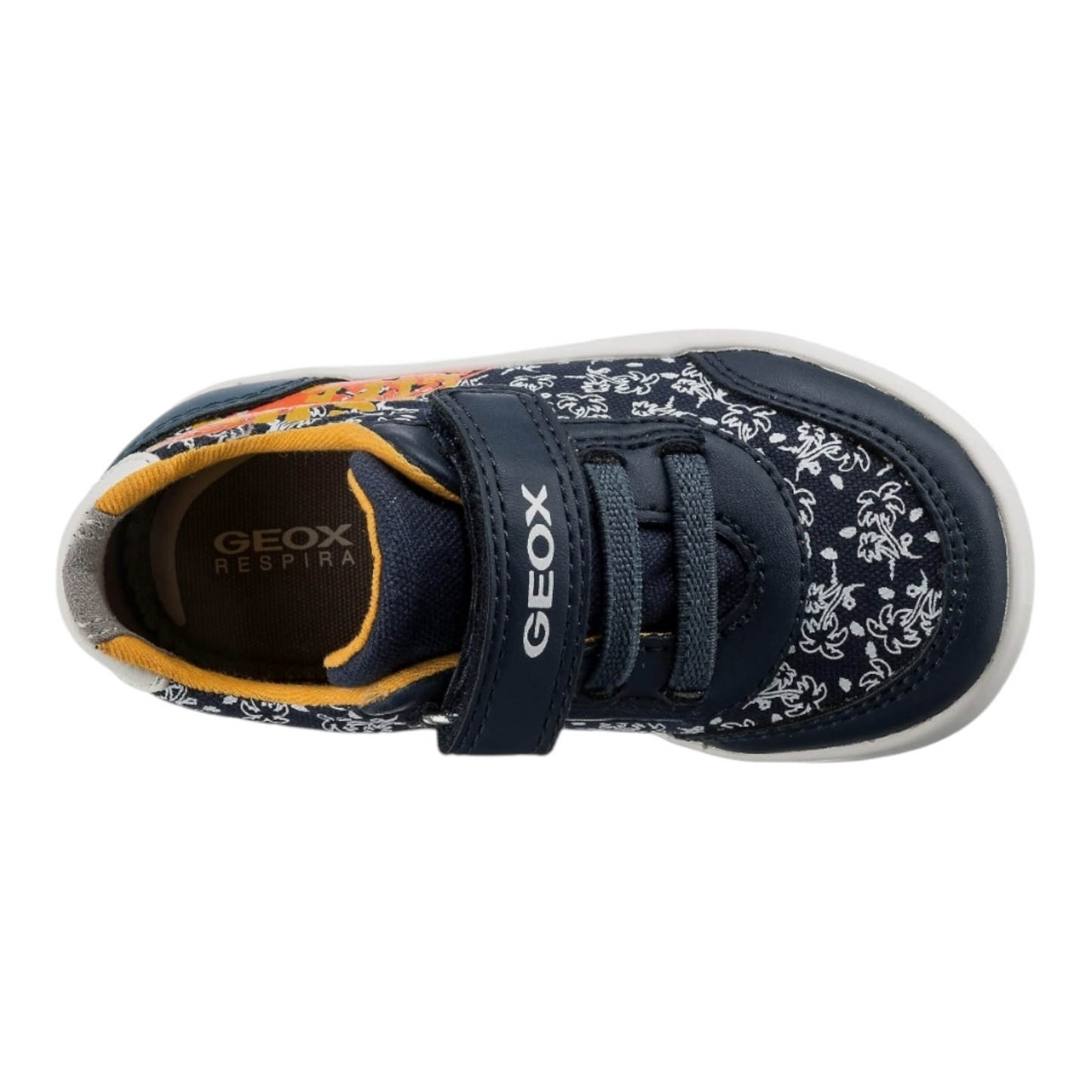 GEOX Kinder Sneaker in Stoff mit Klettverschluss