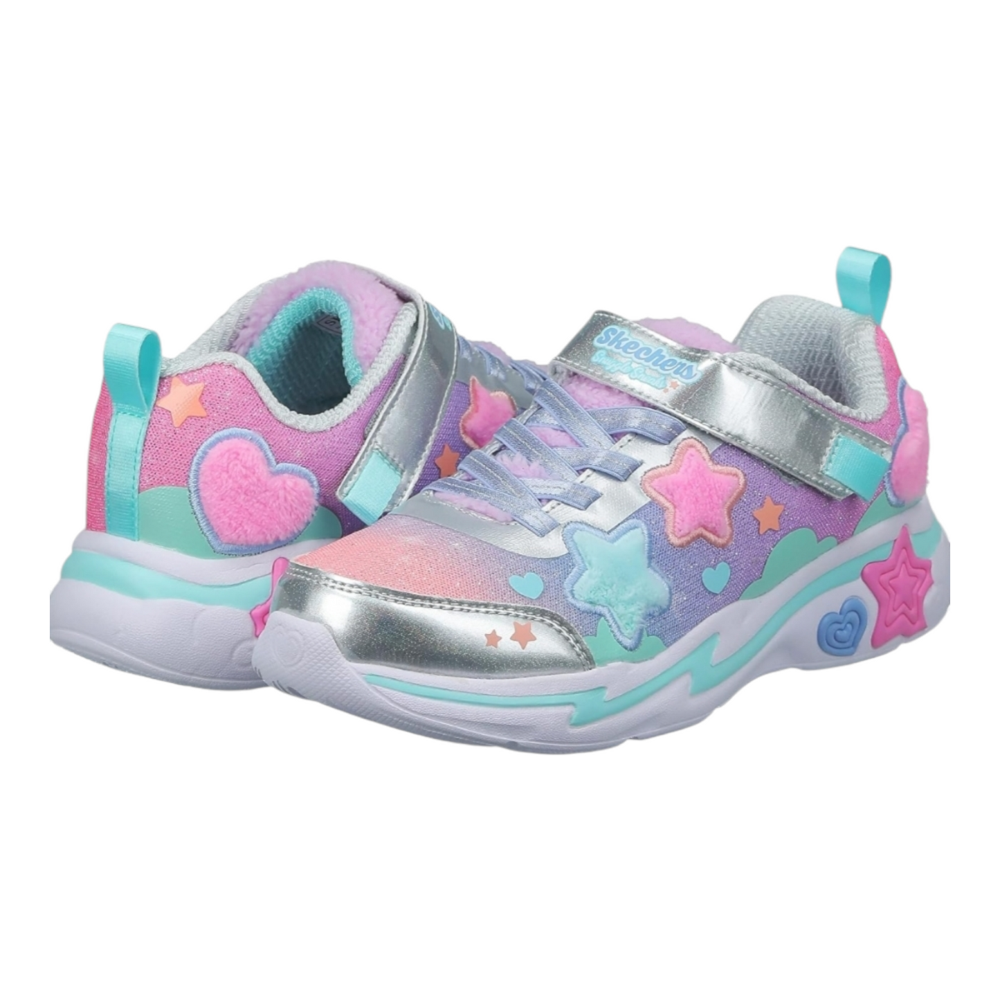 SKECHERS Snuggle Sneaks Sneaker mit Klettverschluss