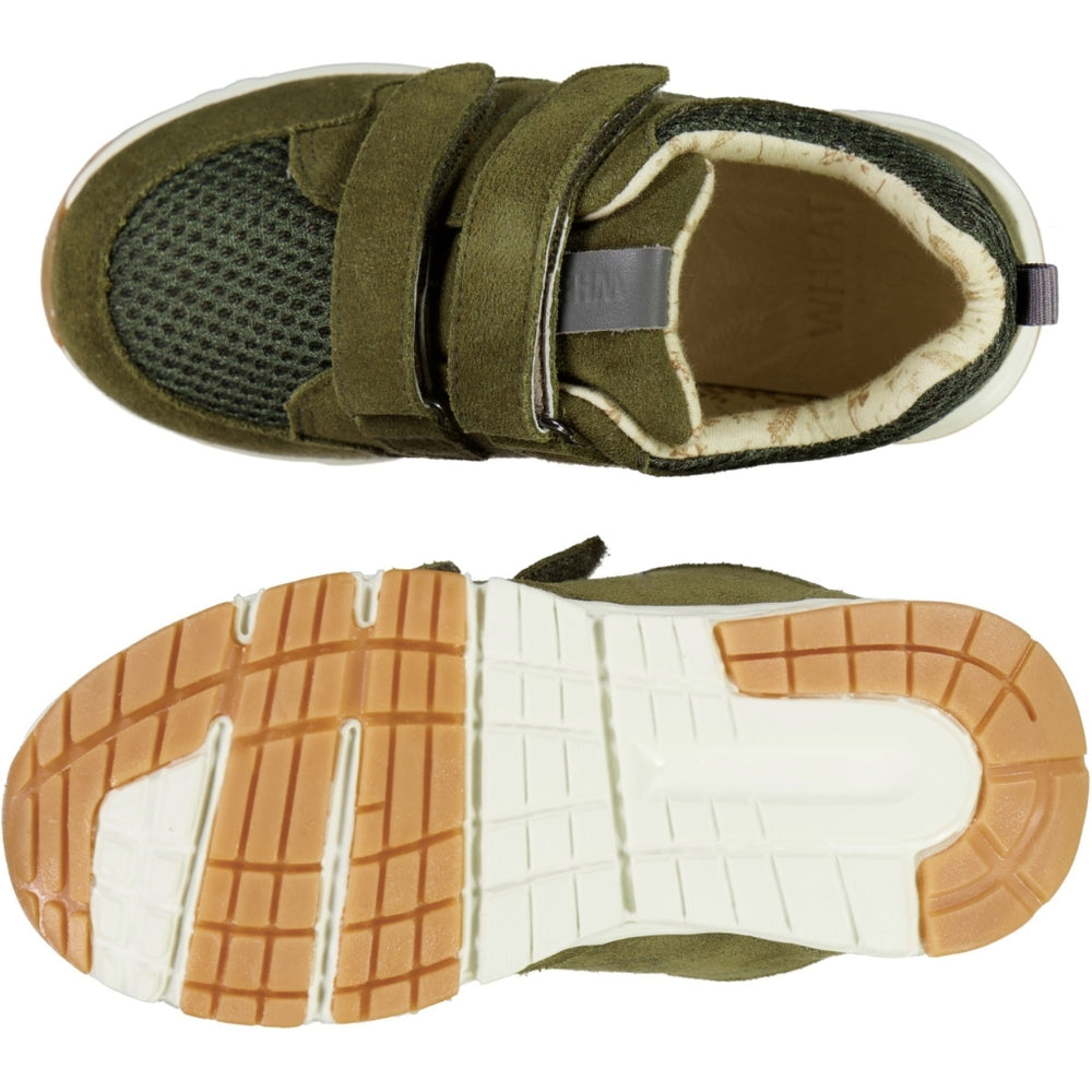 WHEAT Toney Velcro Sneaker Heather green