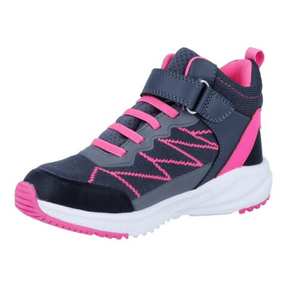 Richter Highsneaker Mädchen Black/Pink Textmembran Klettverschluss