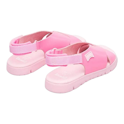 Camper Sandale Mädchen mit Klettverschluss Pink Größe 37 Oruga Kids Wedge