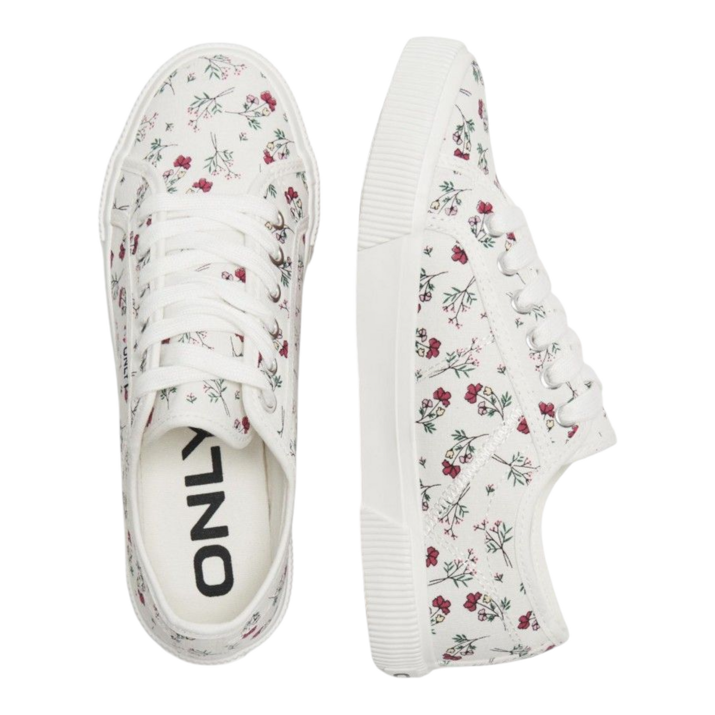 Only Sneaker Mädchen Blumenprint Stoff