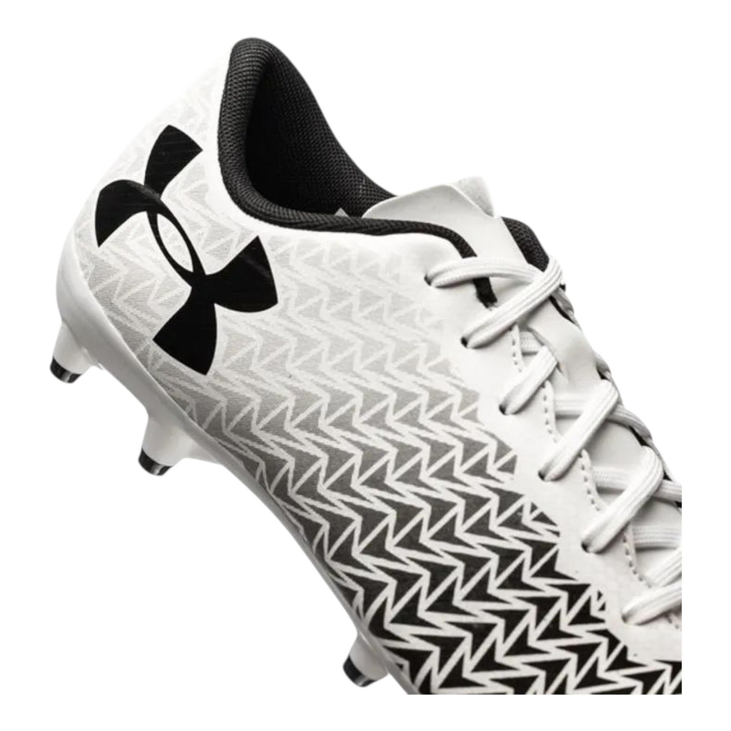 Under Armour Fußball Sneaker White/Black UA CF FORCE 3.0 FG JR