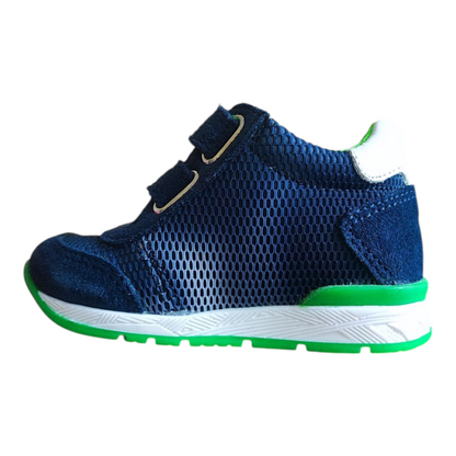 Falcotto Sneaker Unisex Blau mit Klettverschluss